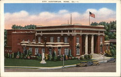 City Auditorium Postcard