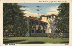 Villa Marianna, Jekyll Island State Park Georgia Postcard Postcard Postcard