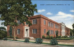 Sidney Lanier School Brunswick, GA Postcard Postcard Postcard