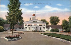 Bay Beach Pavilion Green Bay, WI Postcard Postcard Postcard