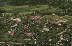 Airplane View of Maryville College Tennessee Postcard Postcard Postcard