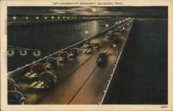 New Causeway by Moonlight Postcard