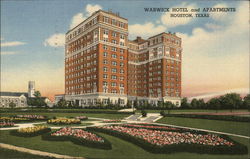 Warwick Hotel and Apartments Postcard