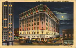 Titche-Goettinger Department Store Dallas, TX Postcard Postcard Postcard