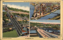 Monongahela Inclined Plane Co. Postcard