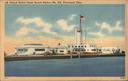 United States Coast Guard Station, No. 219 Cleveland, OH Postcard Postcard Postcard