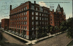 The Presbyterian Hospital of the City of Chicago Postcard