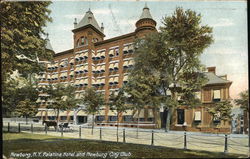 Palantine Hotel and Newburg City Club Postcard