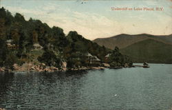 Undercliff on Lake Placid Postcard