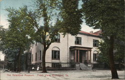 Front View of the Valentine Museum Richmond, VA Postcard Postcard Postcard