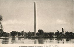 Washington Monument District Of Columbia Washington DC Postcard Postcard Postcard