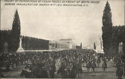 Court of Honor, White House - Inauguration March 4th 1913 Washington, DC Washington DC Postcard Postcard Postcard