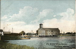 Old Mill at Stroudwater Portland, ME Postcard Postcard Postcard