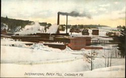 International Paper Mill Postcard