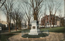 Hannah Duston Monument Haverhill, MA Postcard Postcard Postcard