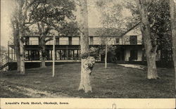 Arnold's Park Hotel Postcard