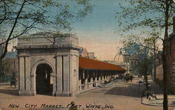 New City Market Fort Wayne, IN Postcard Postcard Postcard