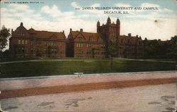 James Milliken University and Campus Postcard