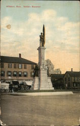 Soldiers Monument Postcard