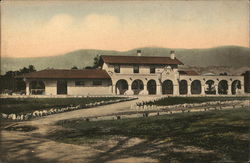 The Southern Pacific Depot Santa Barbara, CA Postcard Postcard Postcard