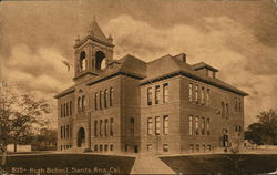 High School Santa Ana, CA Postcard Postcard Postcard