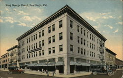 King George Hotel San Diego, CA Postcard Postcard Postcard