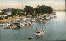 Sacramento River California Postcard Postcard Postcard