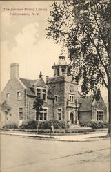 The Johnson Public Library Postcard