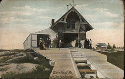 Life Saving Station, White Head Island St. George, ME Postcard Postcard Postcard