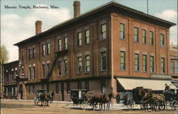 Masonic Temple Rochester, MN Postcard Postcard Postcard