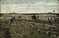 New Dairy and Grange Building, N. Y. State Fair Syracuse, NY Postcard Postcard Postcard