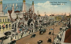 Luna Park, Surf Avenue Coney Island, NY Postcard Postcard Postcard