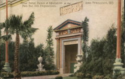 Minor Portal, Palace of Education San Francisco, CA 1915 Panama-Pacific Exposition Postcard Postcard Postcard