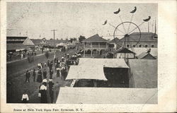 Scene at New York State Fair Postcard