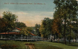 White City Amusement Park Postcard