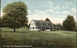 Late Sec'y Hay's House Postcard