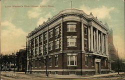 Lynn Women's Club House Massachusetts Postcard Postcard Postcard