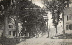 Depot St. Pittsfield, NH Postcard Postcard Postcard