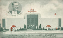 Great Lakes Exposition - Ohio Building, Cleveland OH 1936 Postcard Postcard Postcard