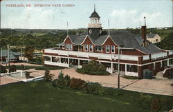 Riverton Park Casino Portland, ME Postcard Postcard Postcard