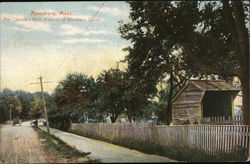 The Captain's Well (Subject of Whittier's Poem) Amesbury, MA Postcard Postcard Postcard