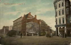 The Busy Corner Utica, NY Postcard Postcard Postcard