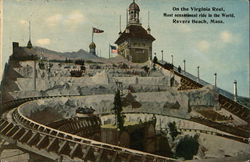 On the Virginia Reel Revere Beach, MA Postcard Postcard Postcard