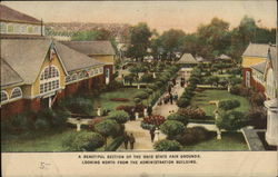 Ohio State Fair Grounds Looking North from Administration Building Postcard