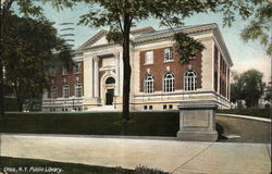 Public Library Postcard