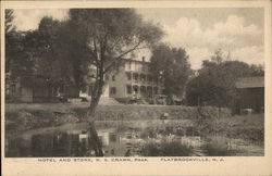 Hotel and Store Flatbrookville, NJ Postcard Postcard Postcard