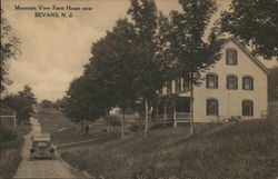 Mountain View Farm House Bevans, NJ Postcard Postcard Postcard