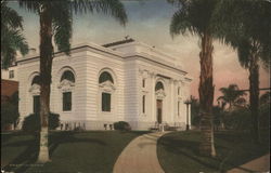 Public Library Postcard