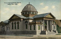 First Congregational Church Postcard