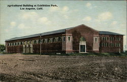 Agriculture Building at Exhibition Park Los Angeles, CA Postcard Postcard Postcard